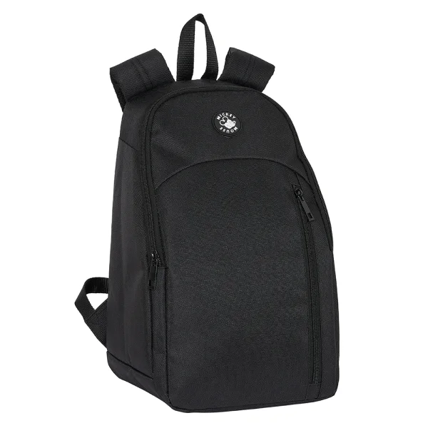 Safta Mickey Mochila - Isotermica - Cremallera Doble - Hombreras Acolchadas y Ergonomicas - Material Repelente al Agua - Asa Superior - 14.5L - 230x180x360mm - Color Negro