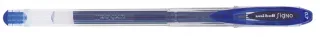 Uni-ball Signo UM-120 Boligrafo de Tinta Gel - Punta de Bola 0.7mm - Tinta Resistente al Agua y Luz - Color Azul · Pack de 12 uds.