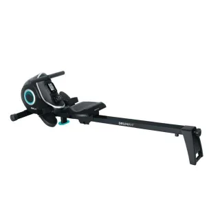 Cecotec DrumFit Rower 7000 Regatta Maquina de Remo Plegable - Resistencia Magnetica - 10 Niveles - Volante de Inercia 7kg - Deslizamiento Silencioso - Pantalla LCD - Reposapies y Ruedas