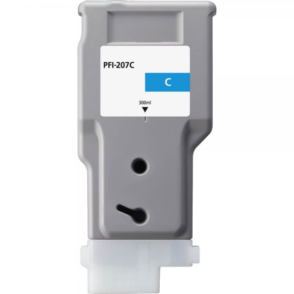 Canon PFI207 Cyan Cartucho de Tinta Generico - Reemplaza 8790B001/PFI-207C