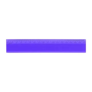 Safta Regla de 17cm - Plastico Transparente - Graduada - Color Aleatorio