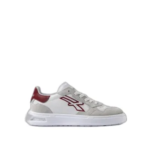 Upower Venom Calzado de Seguridad Bajo - Talla 35 - Proteccion OB SR, Peso Ligero - Color Blanco/Gris/Rojo