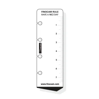 Finocam C159 Regla para Agendas Classic - Formato 601 - 30x95mm - Color Blanco