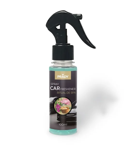 Prady Ambientador Coche Ritual Spa - Frasco de 100 ml - Spray Pulverizador
