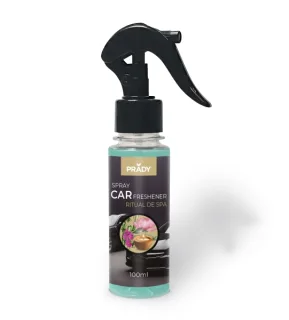 Prady Ambientador Coche Ritual Spa - Frasco de 100 ml - Spray Pulverizador
