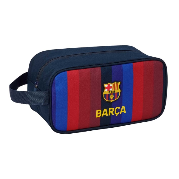 Safta F.C.Barcelona 1ª Equipacion 26/27 Zapatillero Mediano - Capacidad 6L - Asa de Mano Lateral - 29x15x14cm - Color Azul Noche