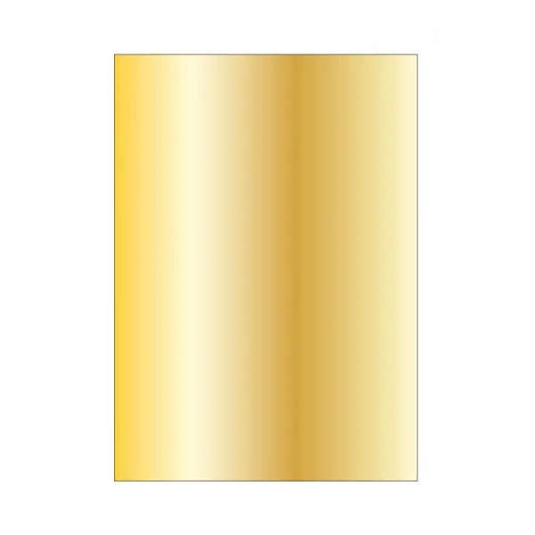 Apli Pack de 10 Hojas de Papel Metalizado - Ideal para Impresiones Especiales - Compatible con Impresoras Inkjet, Laser y Fotocopiadoras - Color Oro