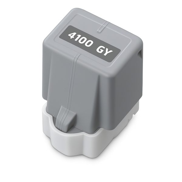 Canon PFI4100 Gris Cartucho de Tinta Pigmentada Generico - Reemplaza 6783C001/PFI-4100GY