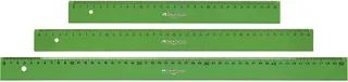 Faber-Castell Regla Tecnica Recta 40cm - Color Verde Transparente