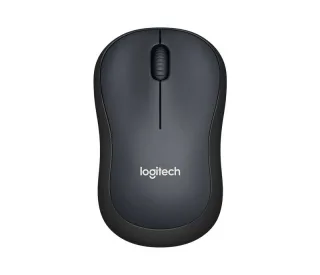 Logitech M220 Silent Raton Inalambrico 1000dpi - Silencioso - 3 Botones - Uso Ambidiestro - Color Gris