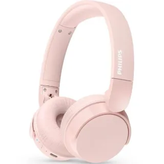 Philips Auriculares Supraaurales Inalambricos - Bluetooth 5.3 - Autonomia hasta 55h - Microfono Integrado - Bateria 600mAh - Conector USB-C - Plegable - Alcance 10m - Altavoz de 32mm - Color