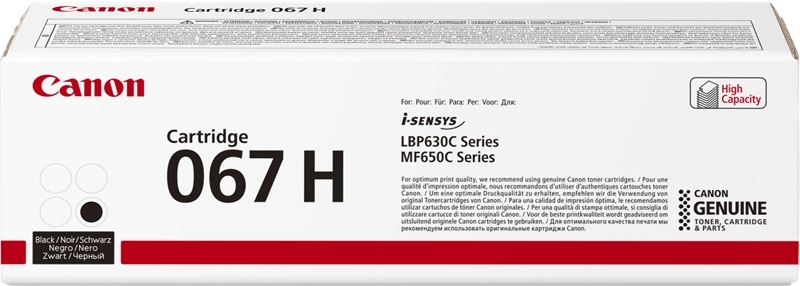 Canon 067H Negro Cartucho de Toner Original - 5106C002