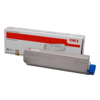 OKI C822 Magenta Cartucho de Toner Original - 44844614
