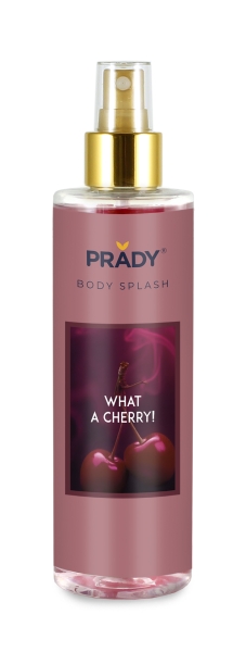 Prady Body Splash What a Cherry - Frasco de 250 ml - Spray Pulverizador