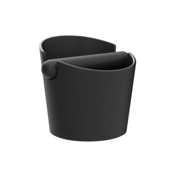 Cecotec Baristeo Throw and Away Contenedor de Posos de Cafe - Capacidad de 0.55L - ABS - Reduce Ruido al Golpear - Base Antideslizante - Facil de Limpiar - Manejo de Posos - 12.2x10x12.7cm -