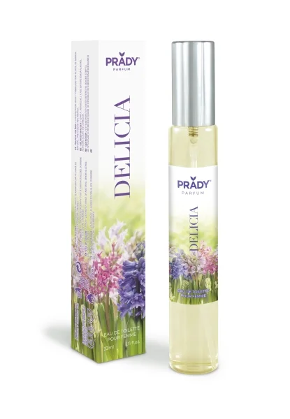 Prady Colonia de Mujer Delicia - Frasco de 33 ml - Spray Pulverizador