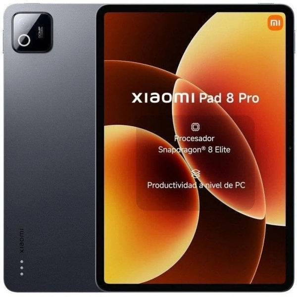 Xiaomi Pad 8 Pro Tablet Pantalla 11,2" 3.2K 144Hz - Snapdragon 8 Elite - 8GB / 256GB - WiFI 7 - Camara 50Mp - Bateria 9200 mAh - Color Gris