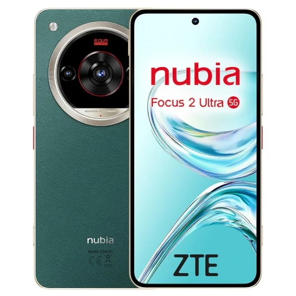 ZTE Nubia Focus 2 Ultra 5G Smartphone Pantalla 6,8" - 8+12 GB RAM - 512 GB - 120 Hz- Bateria 5000 mAh - Color Verde