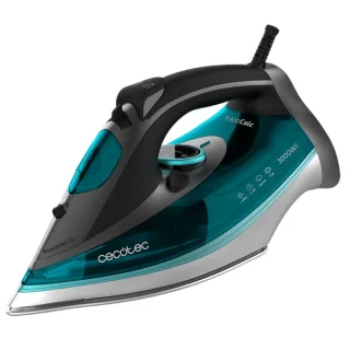 Cecotec Fast and Furious 5040 Absolute Plancha de Ropa - 3000W - Vapor Continuo 65g/min - Golpe de Vapor 230g/min - Suela Antiadherente - Modo Ahorro Energia - Autoapagado - Antigoteo - Colo