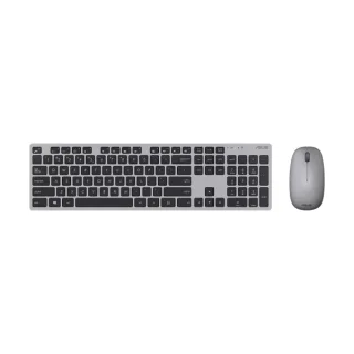 Asus W5000 Kit Teclado y Raton - Inalambrico 2,4Ghz - 1600dpi - Español - Color Negro / Gris