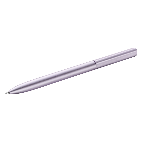 Pelikan Ineo Boligrafo Retractil - Trazo de 1mm - Mecanismo de Giro - Recambio 337M Azul - Aluminio Anodizado Satinado - Caja Metalica de Regalo - Color Lavanda