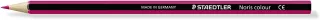 Staedtler Noris Colour 185 Lapiz Hexagonal de Color - Resistencia a la Rotura - Material Wopex - Color Fucsia · Pack de 12 uds.