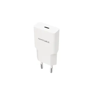 Nanocable Cargador USB-C/PD 20W Blanco