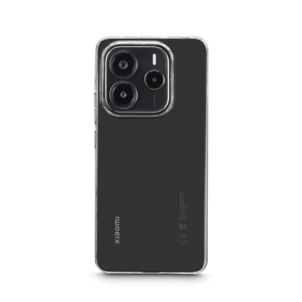 Hama Always Clear Funda para Xiaomi Redmi Note 14 5G - Antideslizante - Especial Antiamarilleo - Poliuretano Termoplastico - Bordes Elevados - Color Transparente