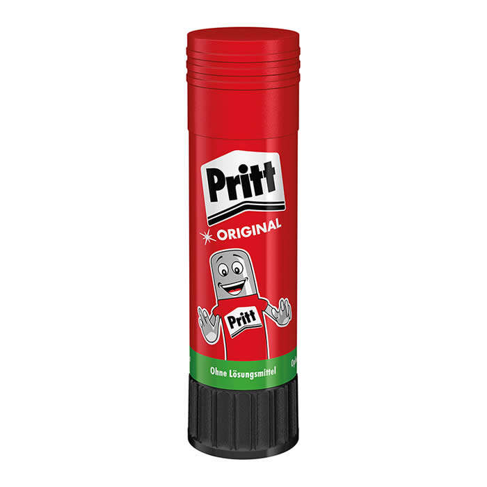 Pritt Barra de Pegamento Mediano 22grs - Sin Disolventes - 97% de Ingredientes Naturales - Lavable a 20ºC - Seguro para Niños · Pack de 15 uds.