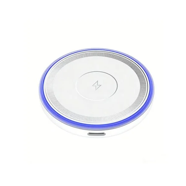 XO CX042 Cargador Inalambrico - Potencia 15W - Magnetico - Fuerza 12N - USB-C - Compatible QI - Indicador LED - Policarbonato y ABS - Color Blanco