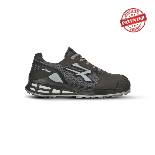 Upower Icarus S ESD Calzado de Seguridad Bajo - Talla 35 - Empeine Transpirable, Puntera AirToe Aluminium, Sistema Antiperforacion, Retorno de Energia Infinergy, Proteccion S1PS FO SR - Colo