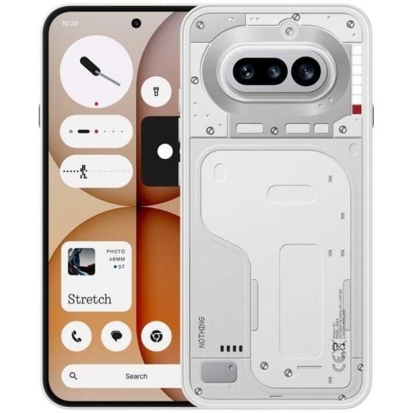 Nothing Phone (4a) Smartphone Pantalla 6,78" - 8GB - 128GB - Camara 50MP - Bateria 5080mAh - Color Blanco
