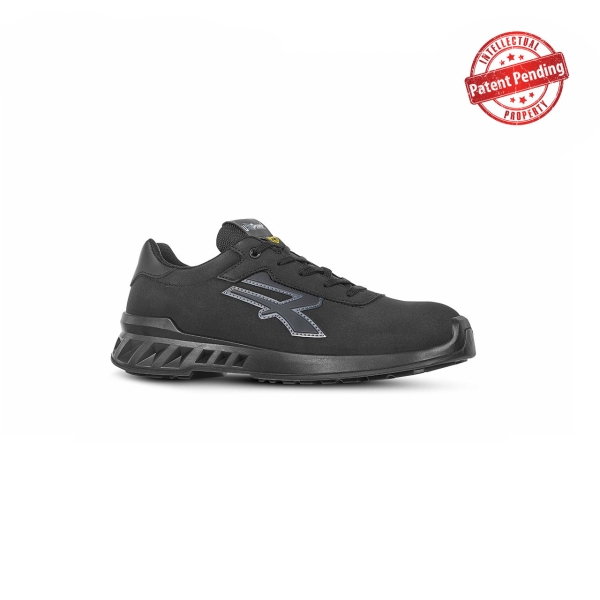 Upower Thomas S ESD Calzado de Trabajo de Seguridad - Talla 35 - Puntera AirToe Aluminio, Suela Antideslizante y Antiabrasion, Plantilla Antiperforacion, Proteccion Contra el Frio - Color Ne