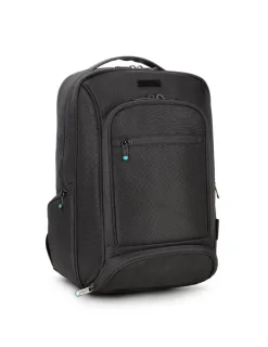 Urban Factory Mixee Mochila Compacta para Portatil hasta 14" - Ecologica - Color Negro