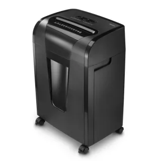 Hama Prime M100 Destructora de Papel Manual - 380W - 20L - 62dB - Destruye hasta 11 Hojas - 1.8m/min - Microcorte P-5 - Apto CDs/DVD - Destruye Bandas Magneticas y Tarjetas - 35x24.6x51.9cm