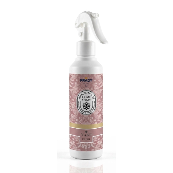 Prady Ambientador Home Spray Yani Elixir - Frasco de 220 ml - Spray Pulverizador