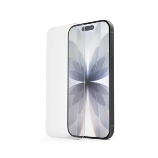 Hama Clear Protect Protector de Pantalla para iPhone 17 - Antihuellas - Base de Montaje - Vidrio de Seguridad - Grado de Dureza 9H - Color Transparente