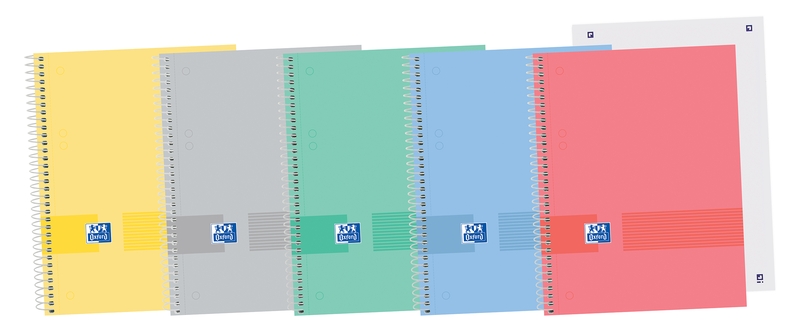 Oxford & You Europeanbook A5+ Tapa Extradura - Tamaño A5+ - Tapa Dura - 80 Hojas · Pack de 5 uds.