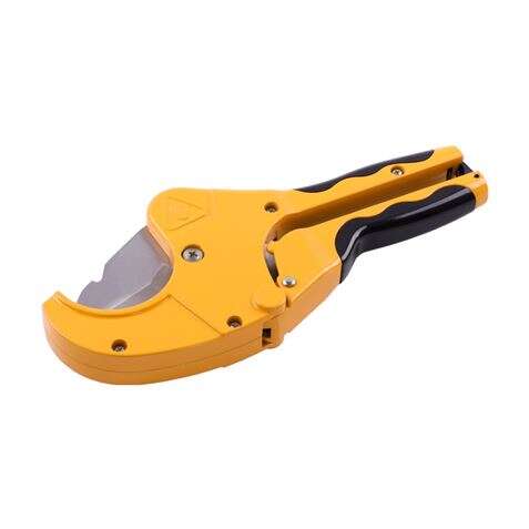 Blim Cortatubos de Tijera - Diseño Ergonomico en Forma de V - Fabricado en Aluminio - Cuchilla de Acero al Carbono - para Tubos Plasticos de Hasta 63 mm de Diametro - Cierre de Seguridad - C