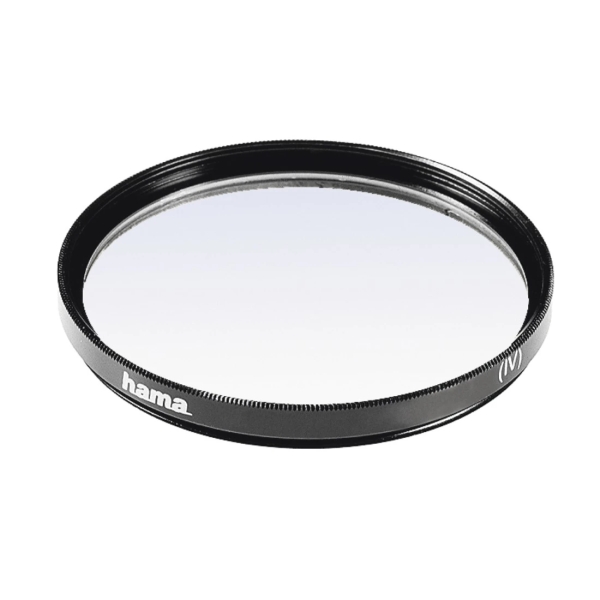 Hama Filtro Ultravioleta de 72mm Recubrimiento Doble - Cristal Optico - Color Negro