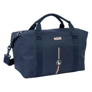 Safta el Ganso Eclipse Bolsa de Deporte - Bandolera Ajustable - Bolsillo Frontal - Interior Forrado - Cremalleras Bidireccionales - Bolsillos Internos - 43.35L - 500x220x290mm - Color Azul M