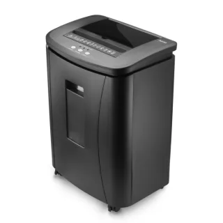 Hama Safe Auto M1200 Destructora de Papel Automatica - 80W - de 25L - Velocidad 2.5m/min - Corte Transversal P-4 - Apto CDs/DVD - Destruye Bandas Magneticas y Tarjetas - 37x26x52.3cm - Color
