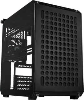Cooler Master Qube 500 Caja Semitorre ATX/MicroATX/Mini-ITX - Ventana Lateral - 7 Ranuras de Expansion - Gestion de Cables - Audio - 2xUSB-A - 1xUSB-C - 415x231x406mm - Color Negro