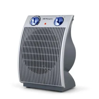 Orbegozo FH 6031 Calefactor Compacto - Calor Instantaneo y Termostato Regulable - Ideal para un Hogar Calido y Confortable - Selector Rotativo de 3 Posiciones - Proteccion contra Sobrecalent