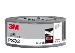 3M Cinta Adhesiva Americana - 48mm x 25m - Color Plata