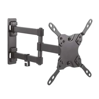 Aisens Soporte para TV Eco Giratorio - Inclinable y Nivelable (TV 13”-42” / 20kg) - Color Negro