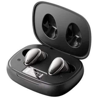 Vention Tiny T13 Auriculares Intraurales Inalambricos - Bluetooth 5.3 - Autonomia hasta 6h - Alcance 10m - Cancelacion Activa de Ruido ANC - Color Negro