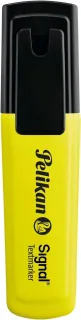 Pelikan Subrayador Textmarker Signal - Punta Biselada de 2.0mm - Tinta de Secado Rapido - Ideal para Resaltar Texto - Color Amarillo Fluorescente · Pack de 10 uds.