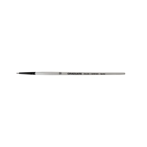 Daler Rowney Graduate Pincel Multitecnica - Pelo Sintetico - Mango Corto - Liner Corto 10/0" · Pack de 3 uds.