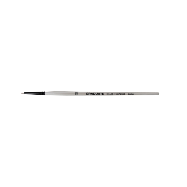 Daler Rowney Graduate Pincel Multitecnica - Pelo Sintetico - Mango Corto - Liner Corto 10/0" · Pack de 3 uds.